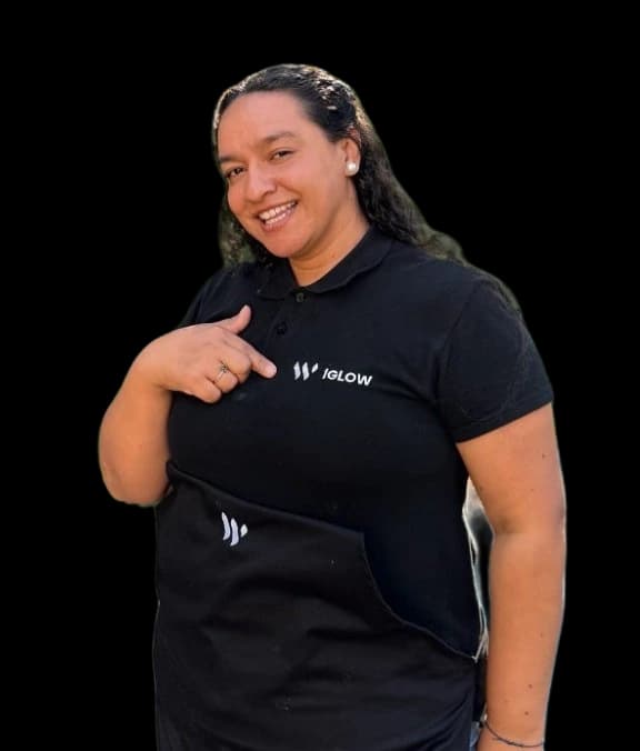 Jorlady, miembro del equipo de Iglow